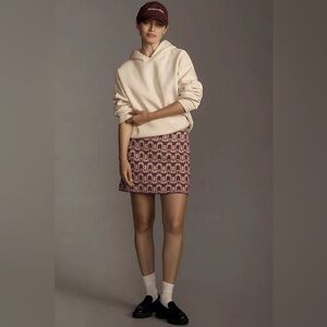 NWT ANTHROPOLOGIE Maeve Maeve Mod Sweater Mini Skirt (M)